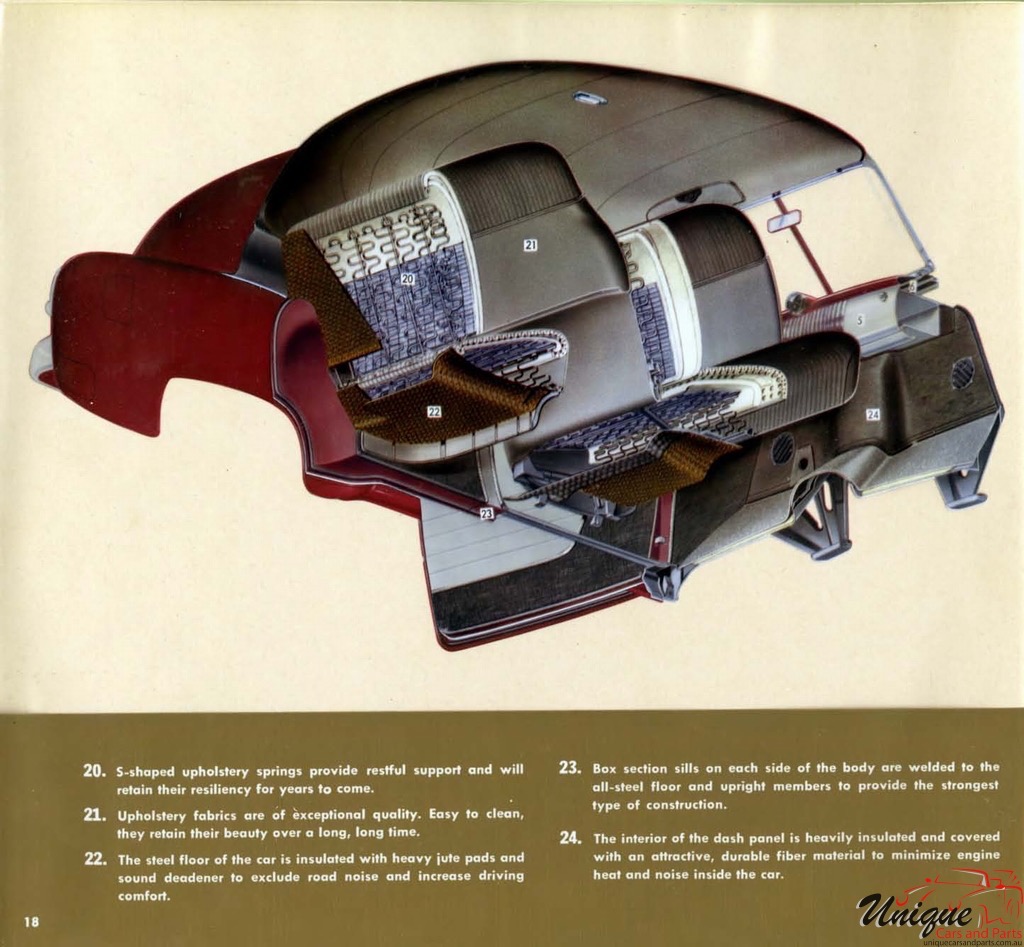 1952 Chevrolet Engineering Features Brochure Page 14